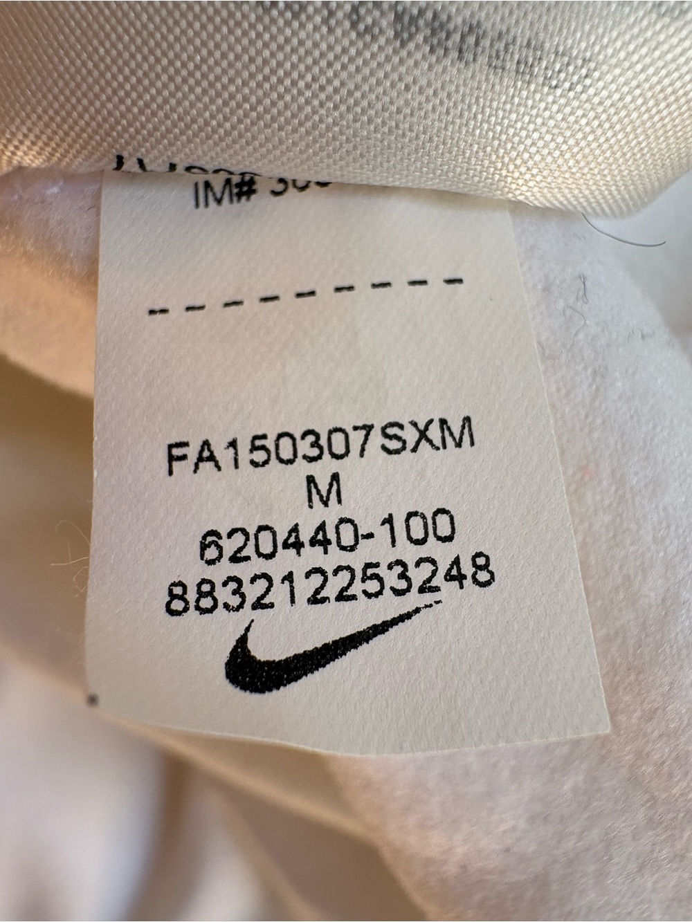 Nike Pro Dri-FIT Women’s M White Half Zip Running Pullover - Picture 9 of 9